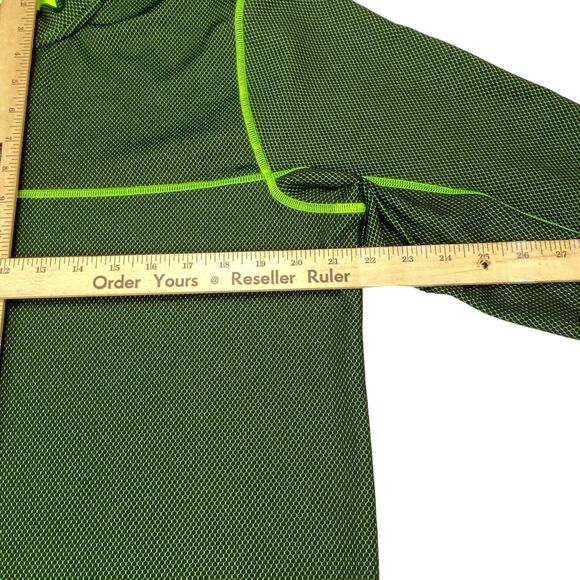 Under armour Activewear Top Men's XL Green ColdGear Skateboarding Quarter Zip - Picture 5 of 16
